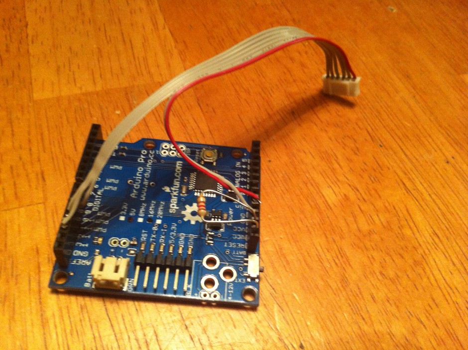 Arduino Pro used for programming ATMega328 over ISP