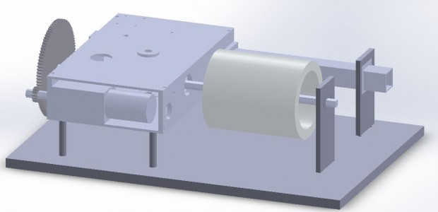 Full CAD assembly of the music box